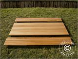 Bord och bänk set, 180x60x76cm, Ljust trä