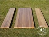 Bord och bänk set, 220x60x76cm, Ljust trä