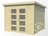 Wooden Shed Torrent 2.5x2x2.11 m, 28 mm, Natural