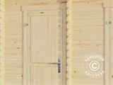Casetta da giardino/Casetta in Legno Riga 4,25x2,8x2,22m, 34mm, Naturale