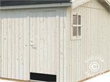 Wooden shed w/floor, 4.52x3.3x2.61 m, 13.5 m², Natural