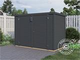 Wooden bike shed, Bertilo Woodline Bike, 2.02x1.06x1.41 m, Anthracite ONLY 1 PC. LEFT
